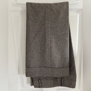 New Loft/Ann Taylor wide leg trousers with rolled up hem